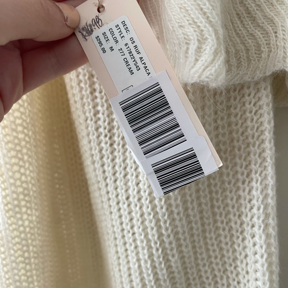 NWT REBECCA TAYLOR RUFFLE SWEATER - Picture 3 of 3